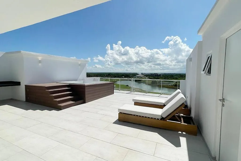شقة Beautiful Penthouse With Private Elevator In Hard Rock Golf بونتا كانا