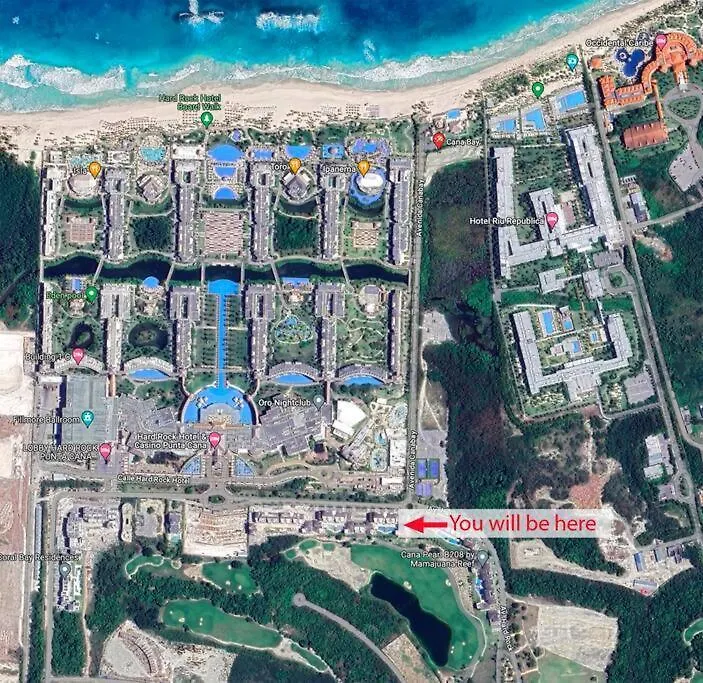 شقة Beautiful Penthouse With Private Elevator In Hard Rock Golf بونتا كانا جمهورية الدومينيكان